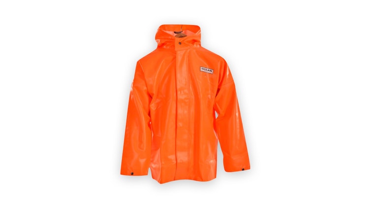 Waterproof rain jacket
