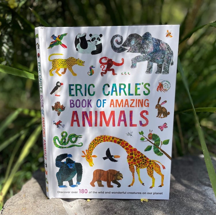 Cover of Eric Carle's Book of Amazing Animals